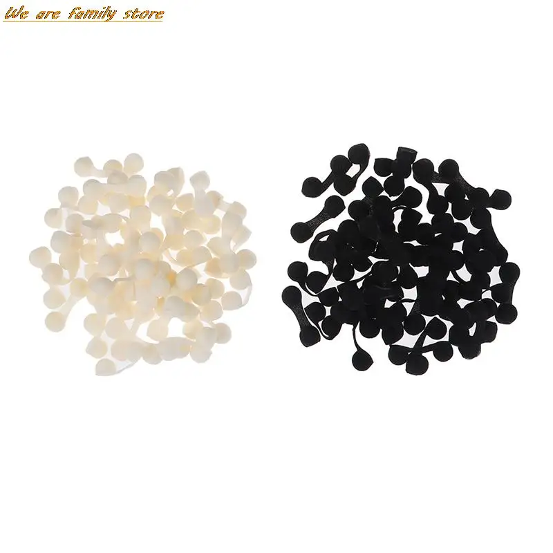 50pcs//lot anti-pollution opalovací nosní kolíček sprej nos filtrů houba black/white