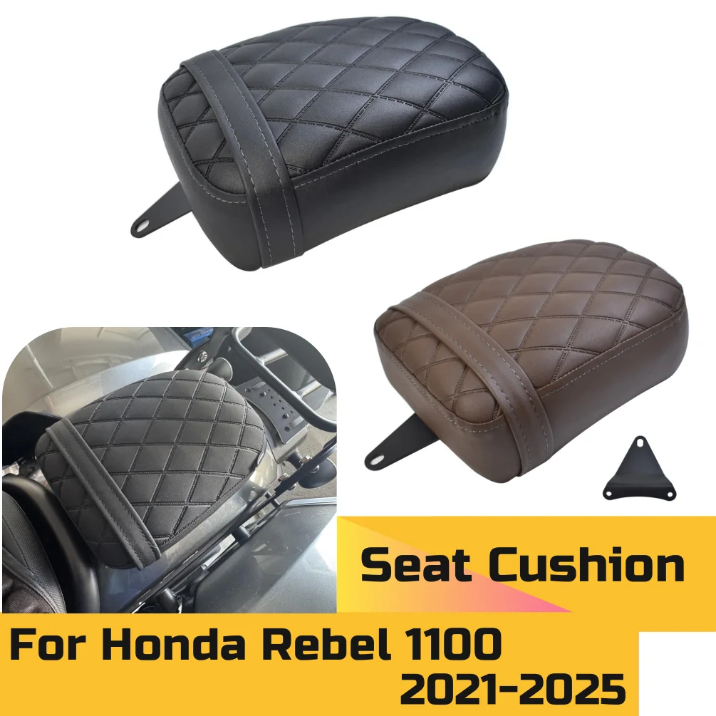 CMX1100 Rear Seat Pad For Honda Rebel CM CMX 1100 2025 2023 2021-2024 CM1100 Passenger Seat Cushion Cover Motorcycle Accessories