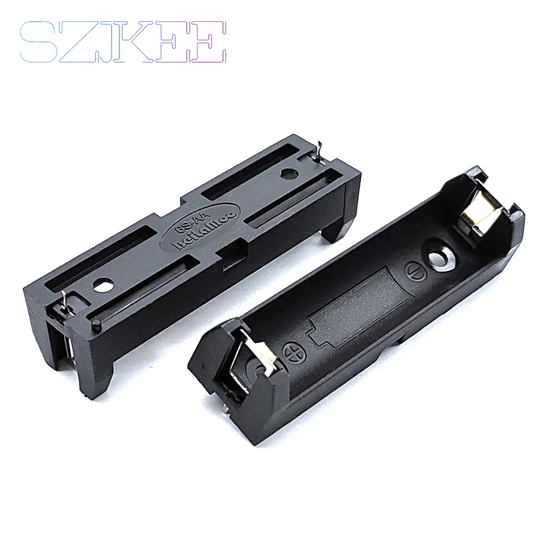 

AA Battery Box SMT SMD Single AA Battery Holder 14500 Battery Box With Pins 1AA 1.5V