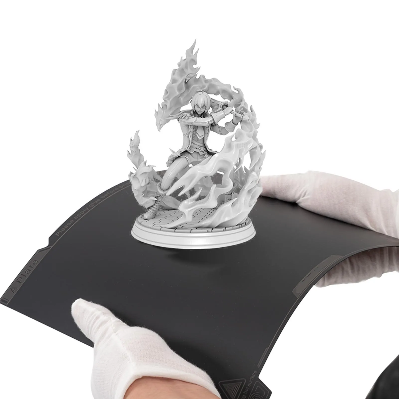 

Гибкая магнитная печатная пластина Creality K1 Max Smooth PEI из пружинной стали с двойными ручками для легкого снятия моделей и превосходной работы