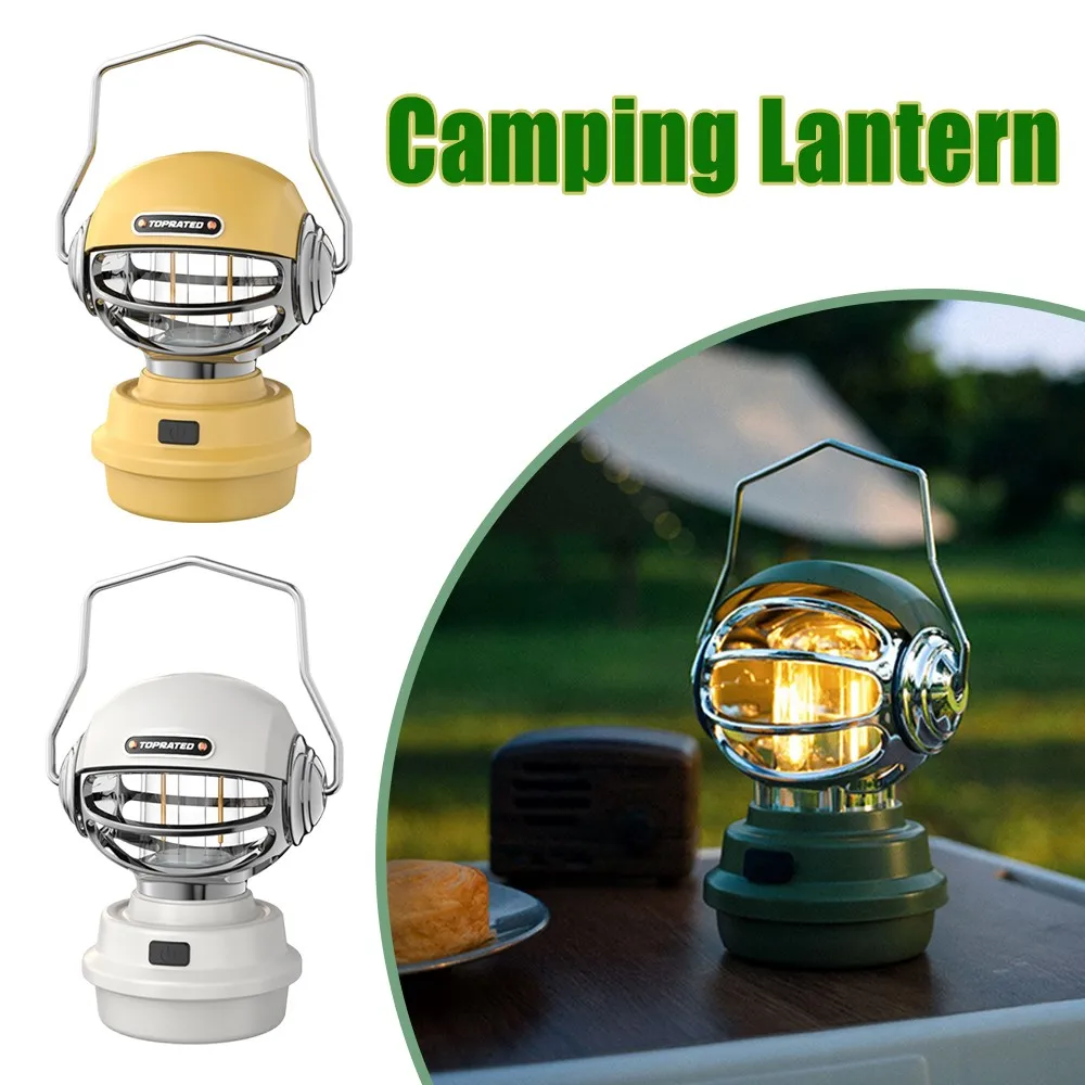 

Светодиодный фонарь для кемпинга, перезаряжаемый портативный водонепроницаемый светильник для палатки большой емкости с окружающим освещением настроения, уличное аварийное снаряжение