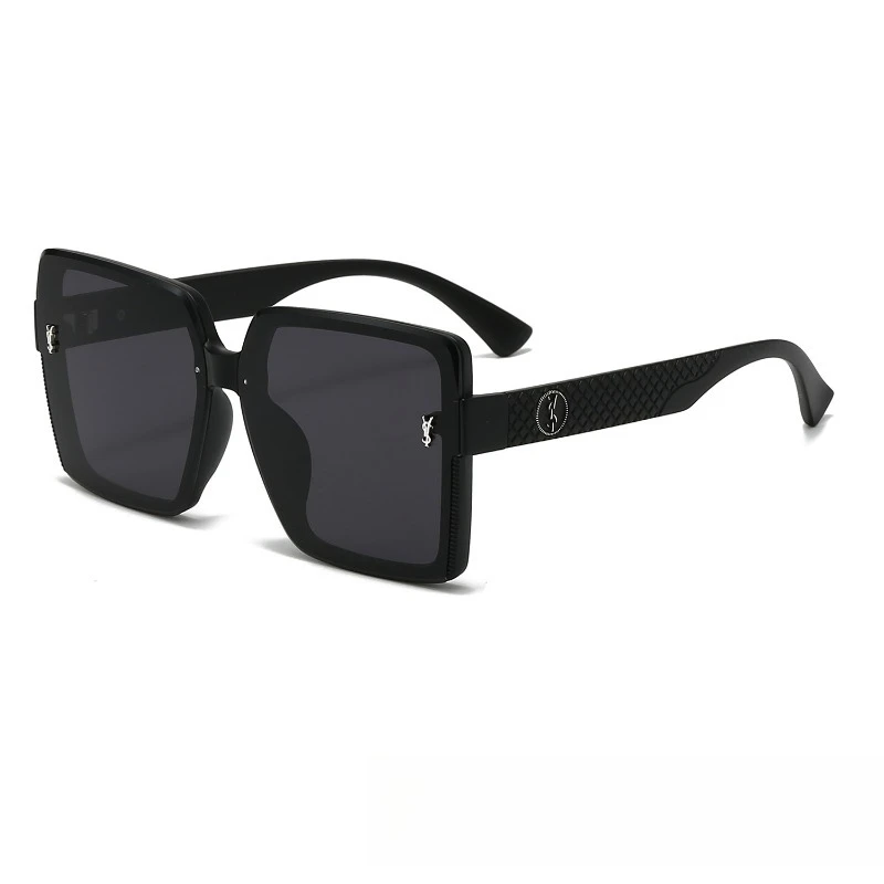 

Luxury Oversized Square Sunglasses Women 2025 UV400 Protection Fashion Designer Frames Stylish Cat Eye Shades for Women Free