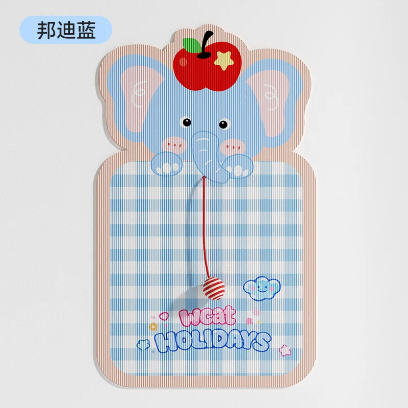 Wall Mount Cat Scratch Mat No Scatter Wearproof Corrugated Cardboard Sofa Protector Hanging Cat Nail Toy