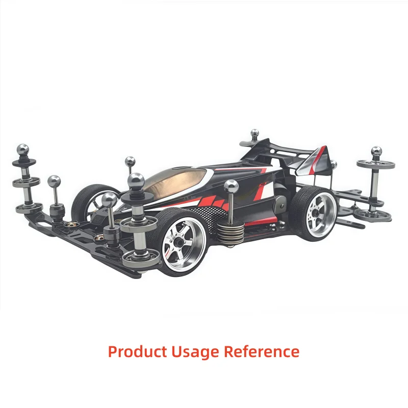 1SET Tamiya Four-Wheel Drive Vehicle VZ Chassis Modification Kit - Advanced Off-Road Lightweight Upgrade Accessories DIY 4WD - view 4