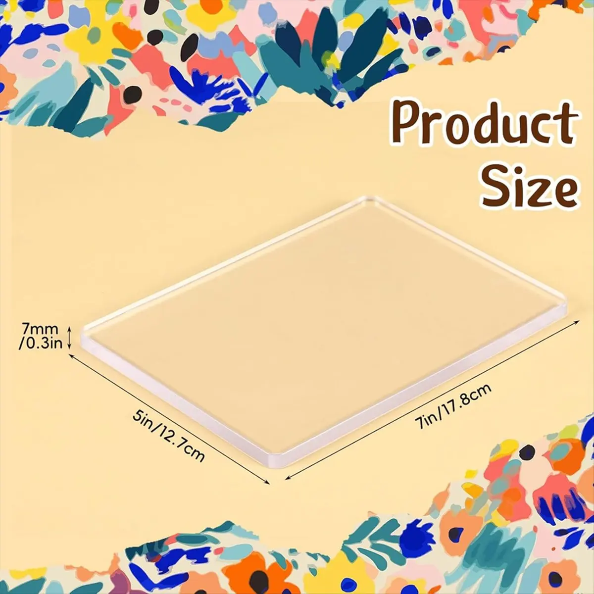 8Pack Monoprinting Print Plates Monoprinting Print Plates Handmade Printing Tools Gel Plate