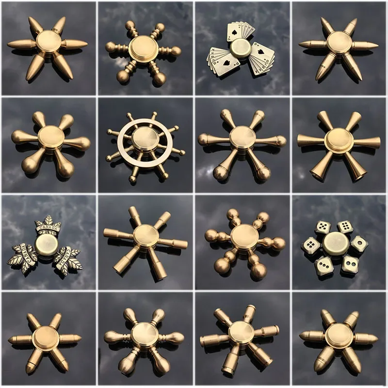 Copper Core Bullet Shape Hand Spinner Fidget Spinner Finger Spinner Anti Relieve Stress Toys Hand Spinner Stress Reliever Toys