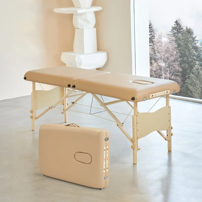 

Tattoo Beauty Bed Foldable Beauty Massage Bed Therapy Moxibustion Salon Massage Bed Commercial Home for Massage Body and Salon