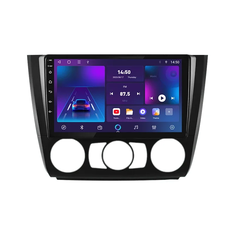 Android 12 support 4g wifi 2 kind of frames For BMW 1 Series E88 E82 E81 E87 2004-2012 Car Radio Multimedia car dvd Player