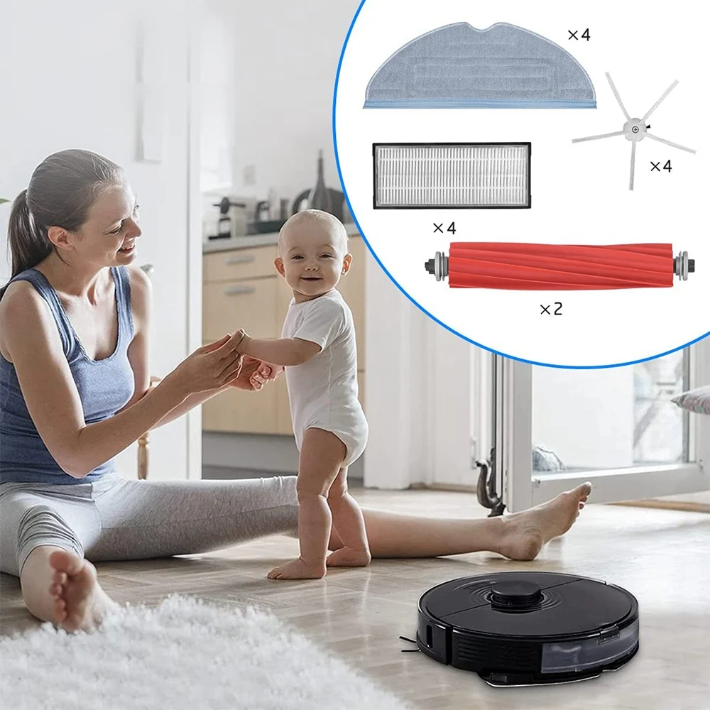 A83G-ملحقات لـ Roborock S7 S7 + S7 Plus S7 Max T7S T7S Plus جهاز آلي لتنظيف الأتربة