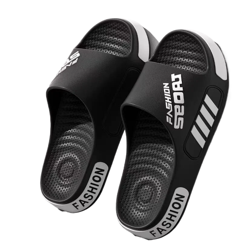 Grande taille 48-49 hommes pantoufles été semelle plate maison pantoufles pour femmes homme bout ouvert tendance diapositives Couple chaussures de plage légères sandales