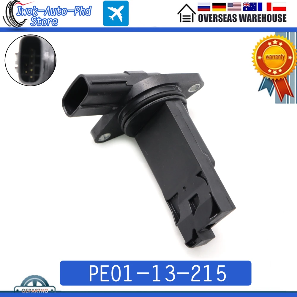 

PE01-13-215 MAF MASS AIR FLOW METER SENSOR For Mazda 3 6 CX-3 CX-5 CX-9 MX-5 Miata 2.0L 2.3L 2.5L 2012-2014