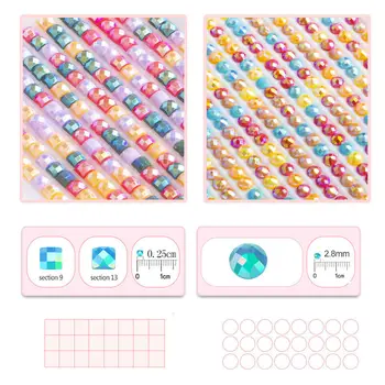 迪士尼AB北極光鑽石畫萬聖節米奇和朋友卡通馬賽克5D DIY工藝品新品套裝家居裝飾 10 最佳銷售 萬聖節米奇 - №4