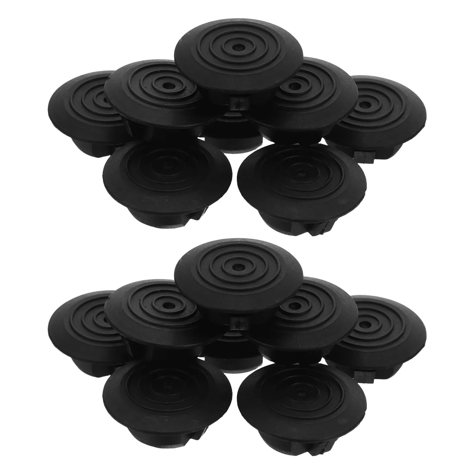 

100Pcs Side Skirt Drain Hole Plugs Plastic Replacement Covers Automotive Trim Clips Mudguard Flush Mount Caps for Vehicle