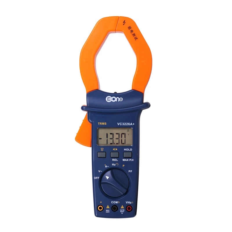 EONE VC3226A+ VC3228A+ Power Tester Clamp Meter Three-phase True TRMS Data hold  AC 600A/1500A  450V/1000V Power Tester 600kW