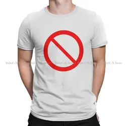 Boyfriend Prohibition Sign Classic Hip Hop TShirt Friday Night Funkin FNF Music Boy Creative Streetwear T Shirt Male Polyester