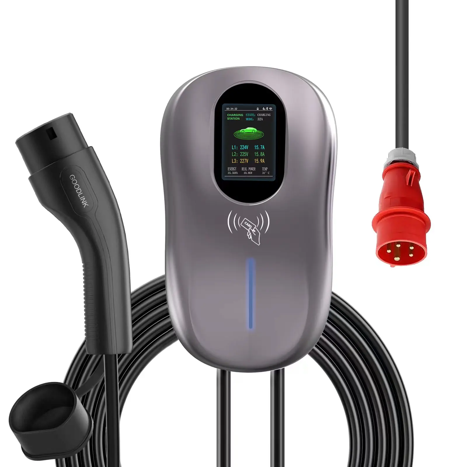 electric 40A charger for EV charging stations ac EV charger electric vehicle charging station