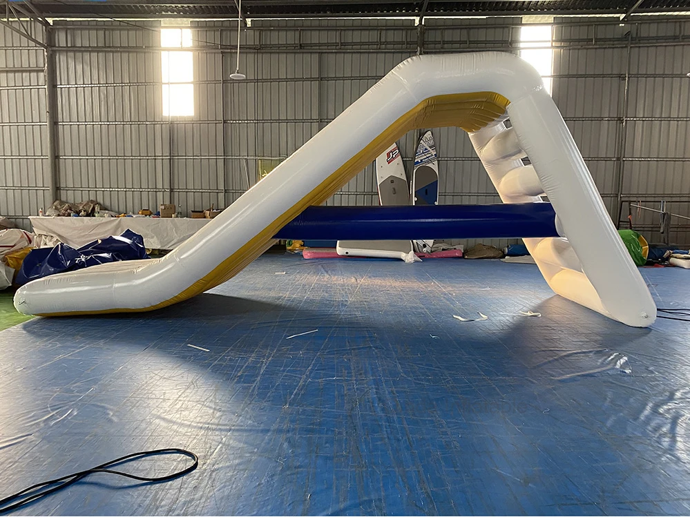 Freefall Inflatable Pool Slide Air Sealed Inflatable Water Triangle Slide For Adult And Kids