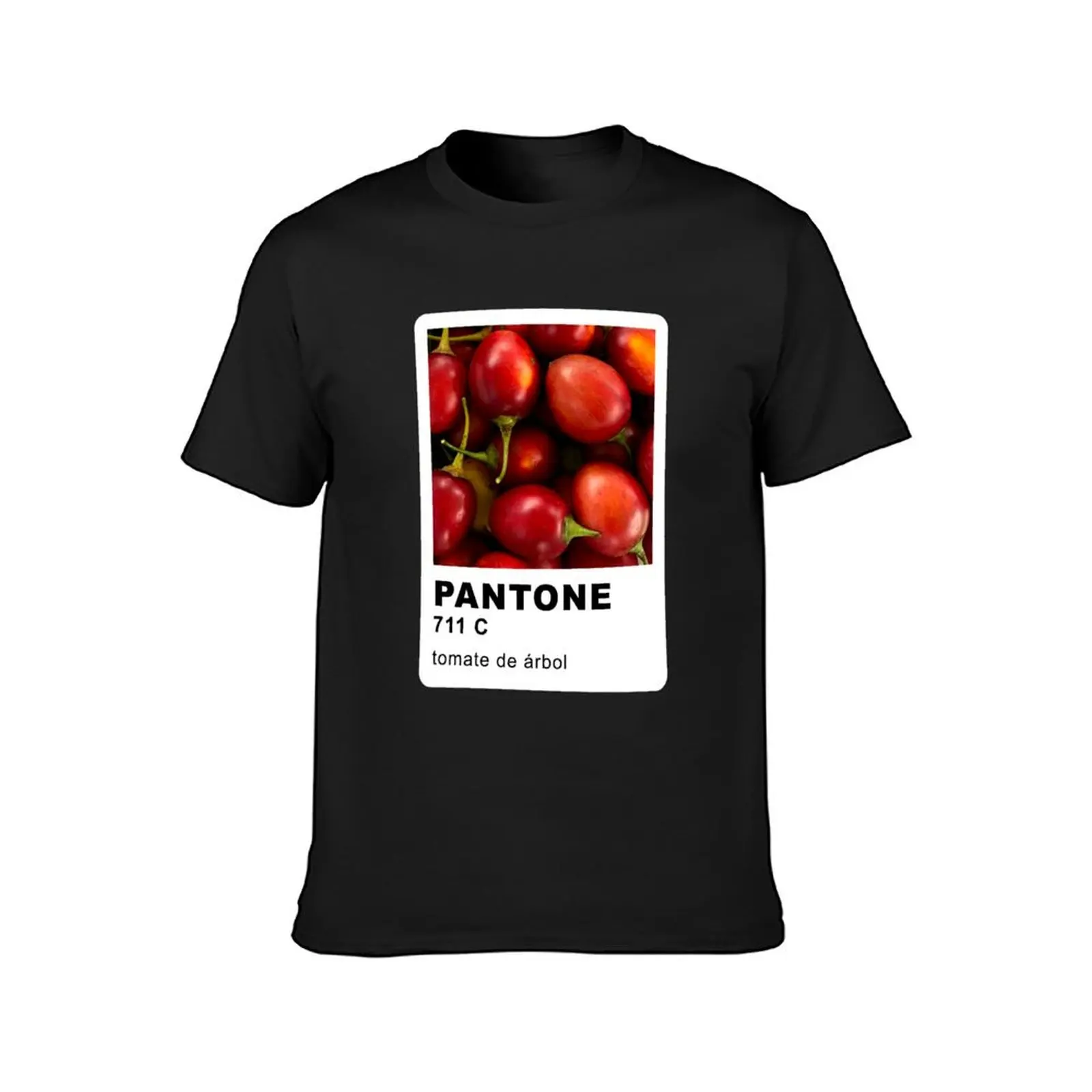 Pantone Tomate de árbol T-Shirt sweat funnys quick-drying mens clothing