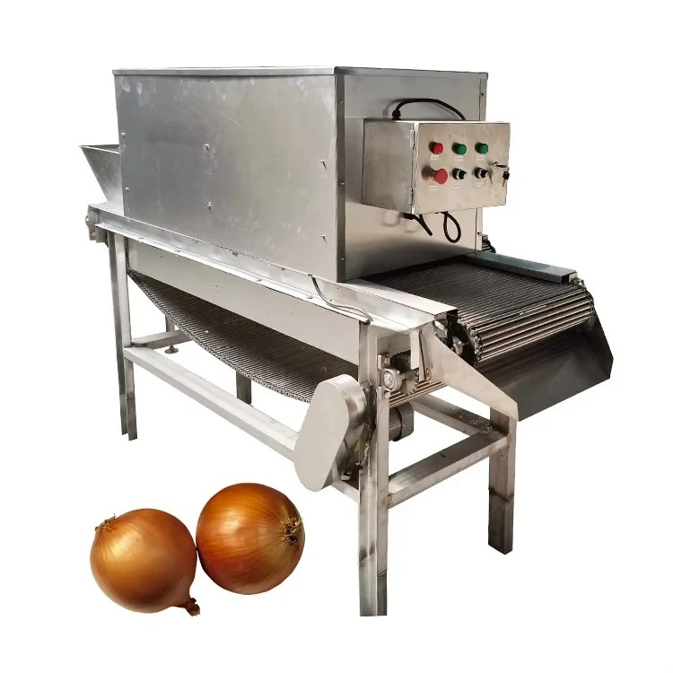 Automatic Onion Skin Remover Onion Peeling Machine Onion Peeler High Output Vegetable Processing Customized