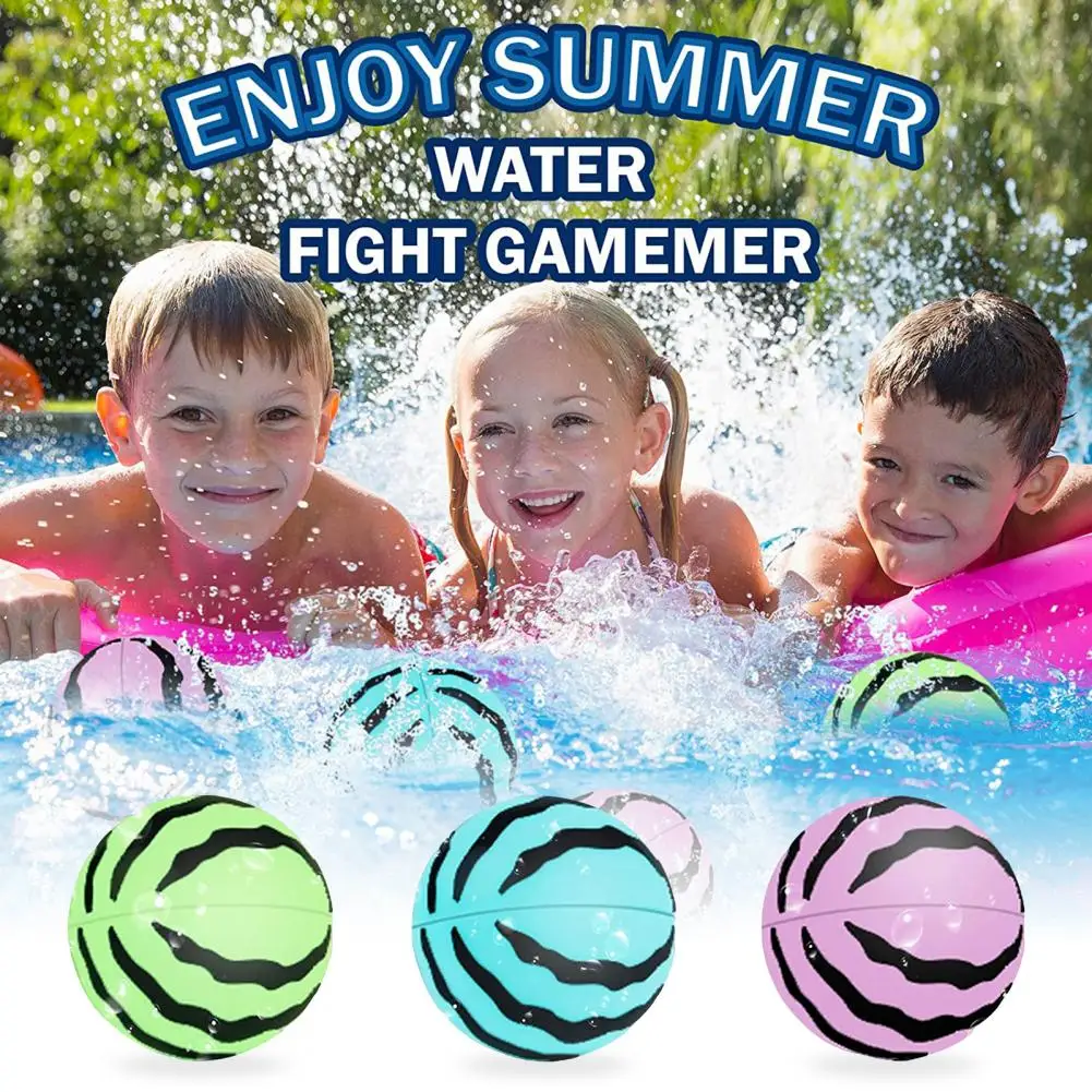 

Smooth 1Pcs/6Pcs Interesting Pool Beach Water Bombs Splash Balls Toys Multi-use Beach Ball Toy Reused Child Toy