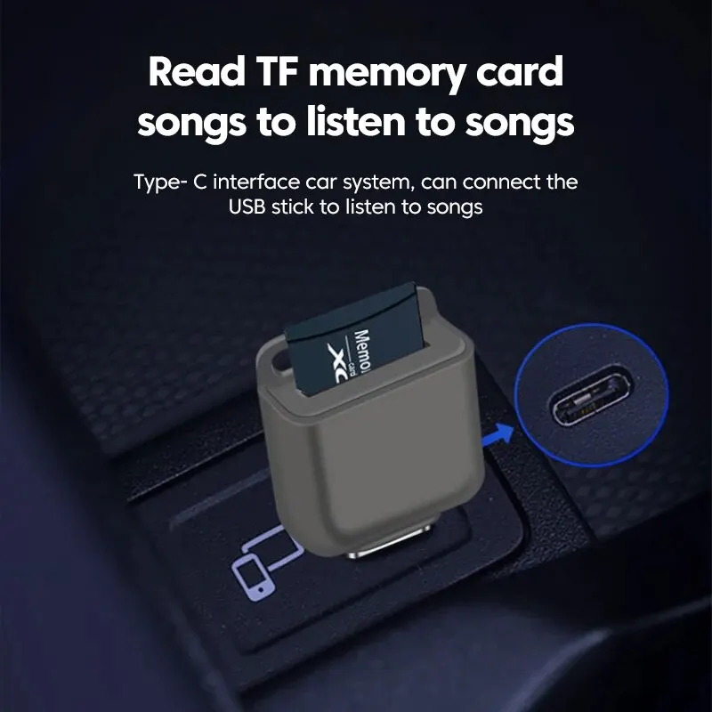 USB Card Reader Type-C to TF Memory Card High Speed Adapter Smart Cardreader for Apple Samsung Laptop Computer Accessories