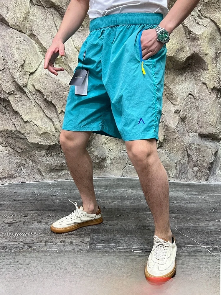 

Outdoor orts Qui Dry Waterproof Function Couples Summer New Products Women's Sle Casual Straight Leg Five-Quarter Length