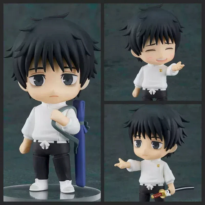 Anime Jujutsu Kaisen Okkotsu Yuta Joint mobility Action Figure PVC Model doll Toy Q-version nendoroid Desk Decor Gifts boxed