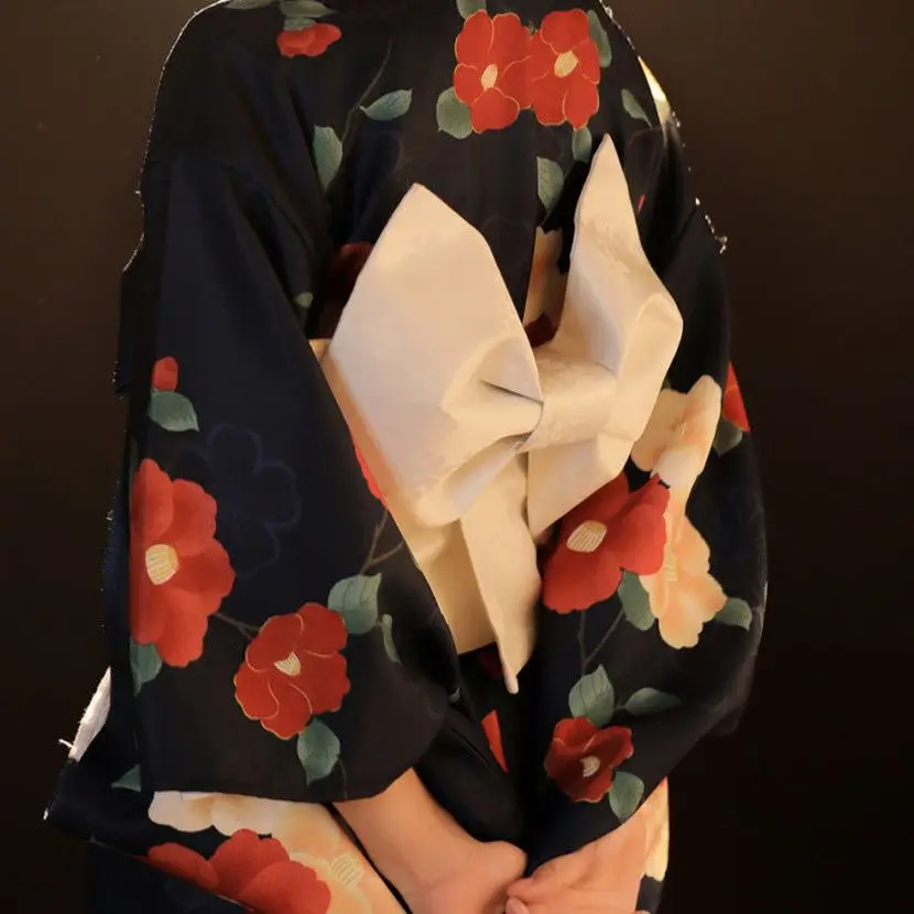 Kimono Obi Sash, 3D Back Bow Accessory, Multi-color Waist Belt Perfect For Yukata Kimono Matching And Costume Decoration Wear