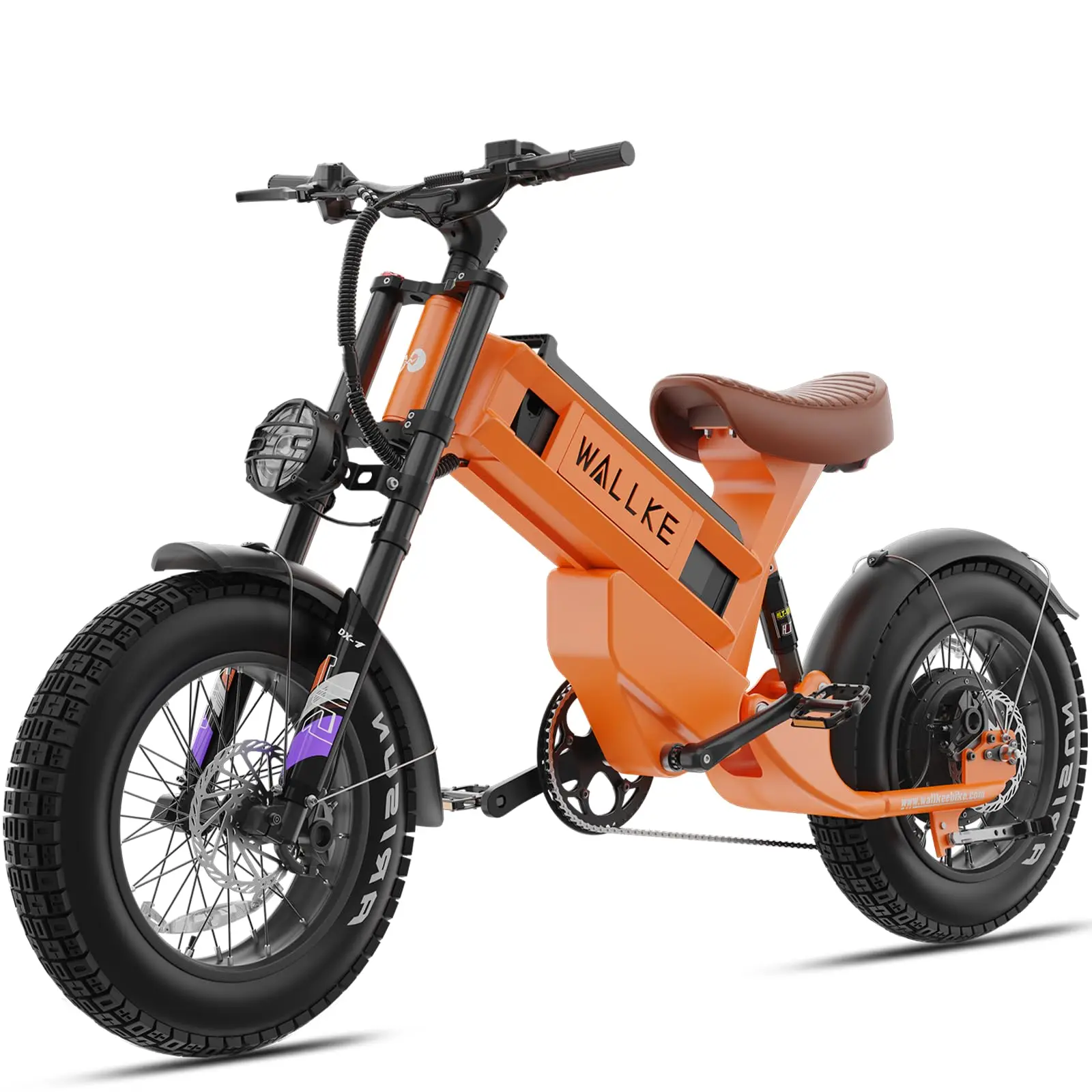 R60C 4000W Long Range Electric Bike for Adults, Fat Tire All Terrain Ebike with Full Suspension & Torque Sensor, Up to180 image 3