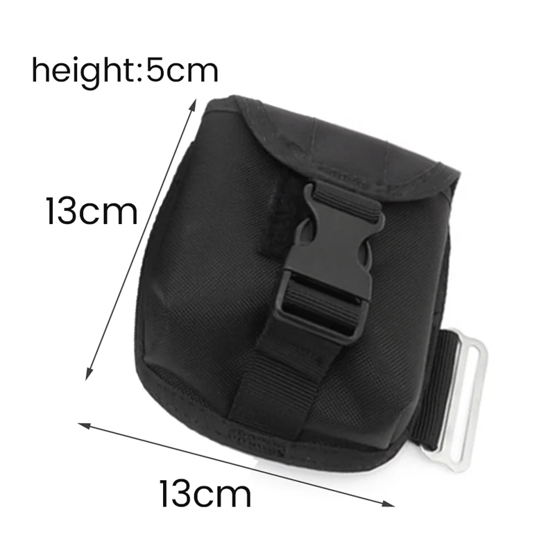 Scuba Diving Counter Weight Pocket Pouch with Quick Release Buckles Weight Pouch for Diving