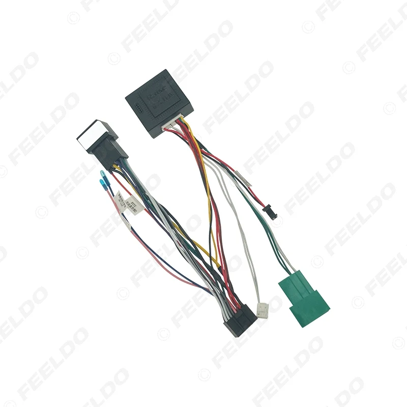 Auto Audio 16PIN Lettore DVD di Alimentazione Calbe Adattatore USB Cablue Per Chevrolet Volrand 2018 Spina Stereo Cablaggio