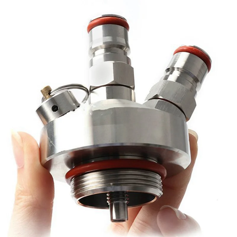 Mini dispensador de grifo de lanza de barril, con manguera de 12 pulgadas para herramienta de cerveza casera de 2L/3,6l/5L, dispensador de grifo de vino caliente