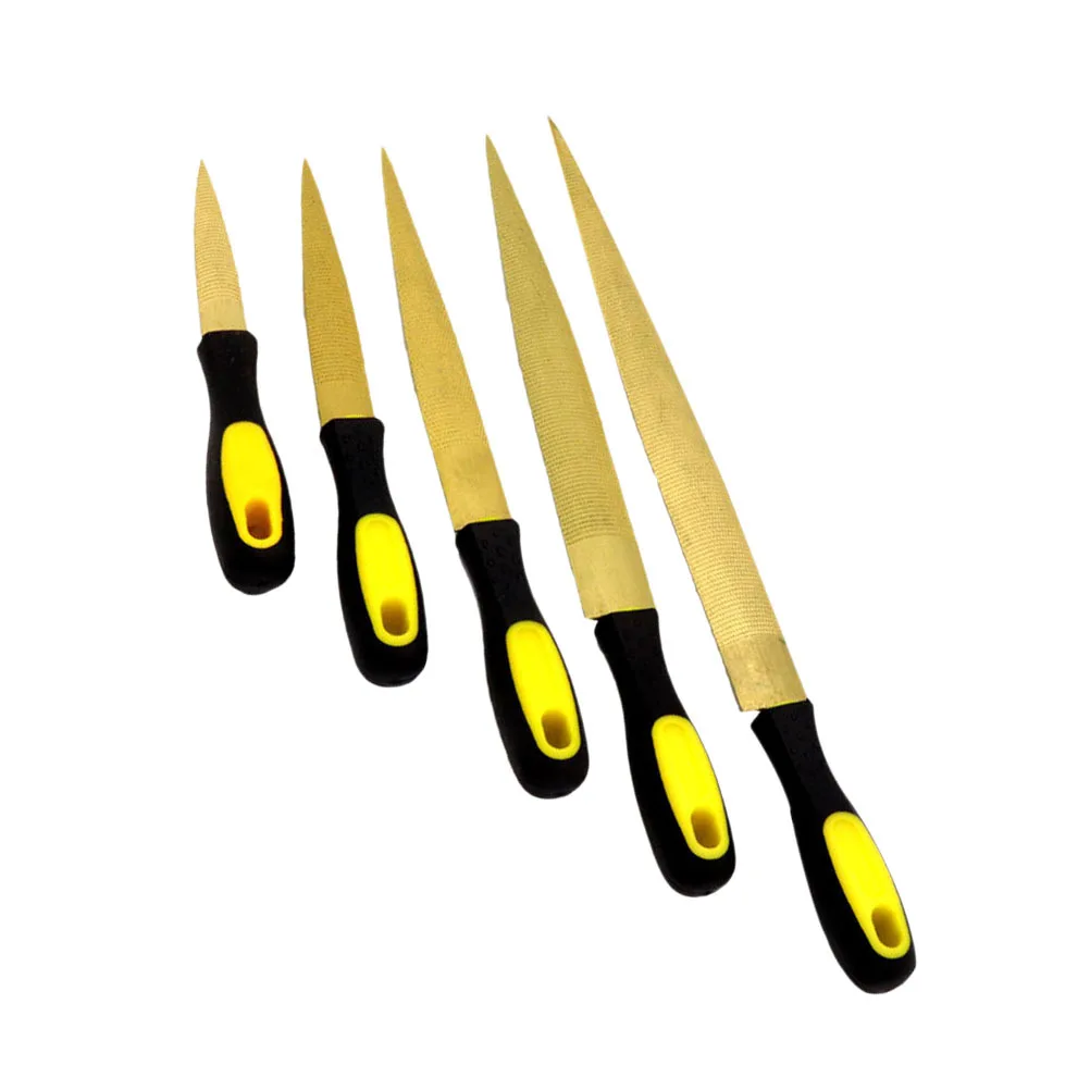 5pcs Rasp File Set 4 6 8 10 12 Inch Steel File For Wood Carving Files Woodworking Tool Carpenter Diy Craft Filing Deburring