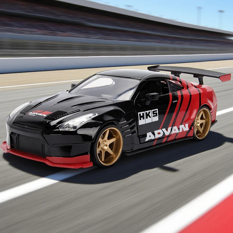 

Jada JDM 1/24 Scale 2009 GT-R (R35) Alloy Car Model Classics Adult Souvenir Gifts Static Display Collection