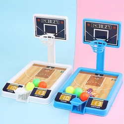 Indoor Basketball Shooting Sports Games Children Play Sets Hoop 3-Ball Interactive Kids Board Game Desktop Ball For Children Toy