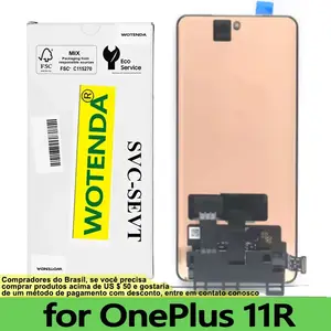 Bilashmart Original AMOLED Touch Screen Replacement OnePlus 11R 6.74 LCD DisplayCPH2487