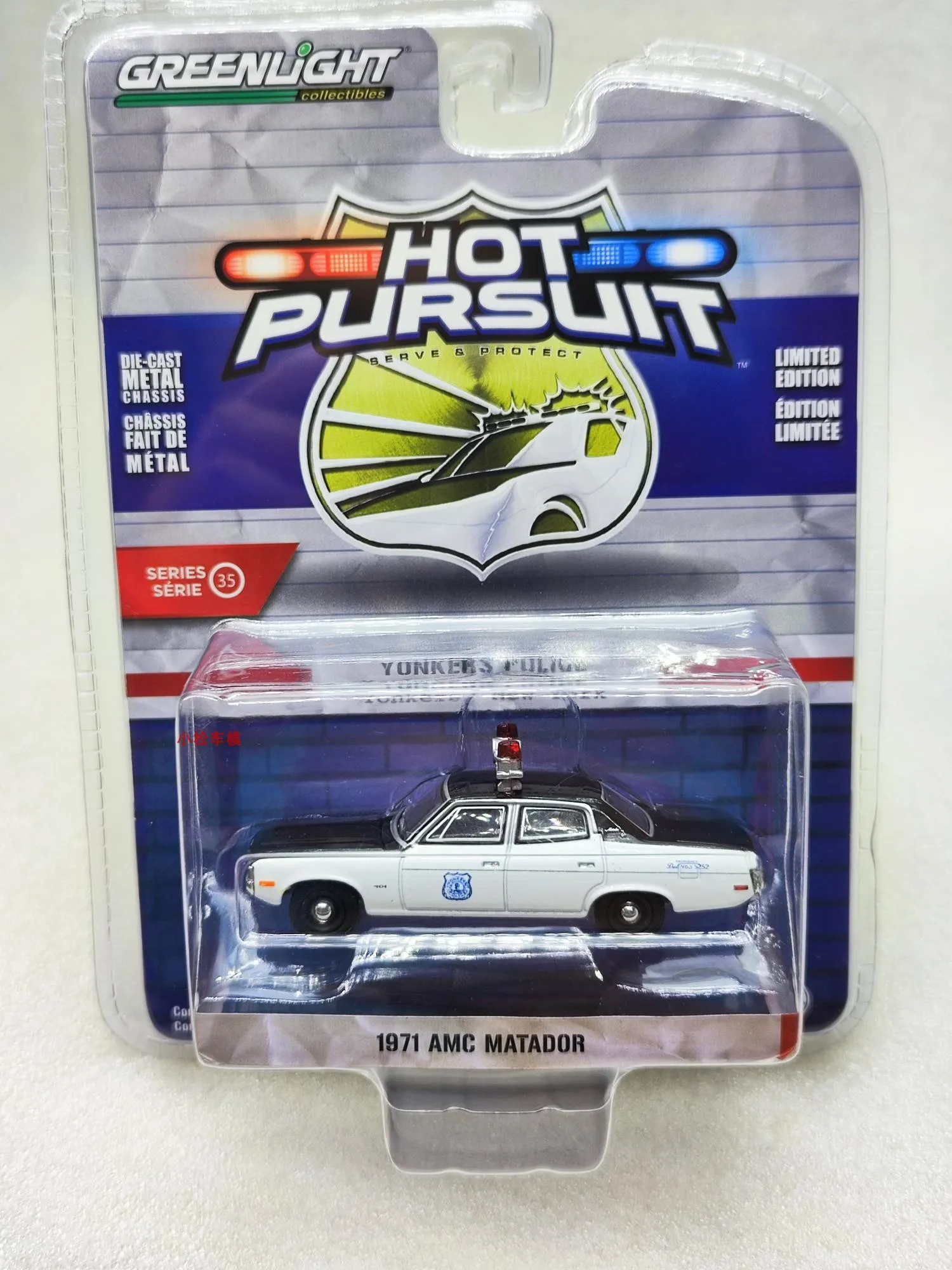 

1:64 1971 AMC MATADOR Metal Car Model Diecast Vehicle Collection Interior Decor Gift Kids Boy Toy