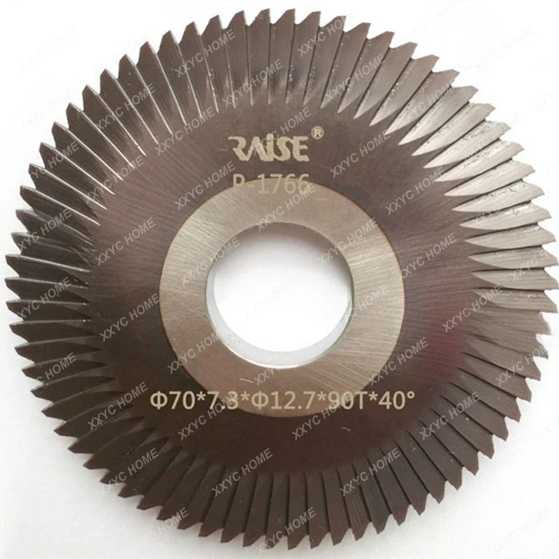 (0011#) Raise HSS double angle  milling cutter With nano-coating For Copper and iron key