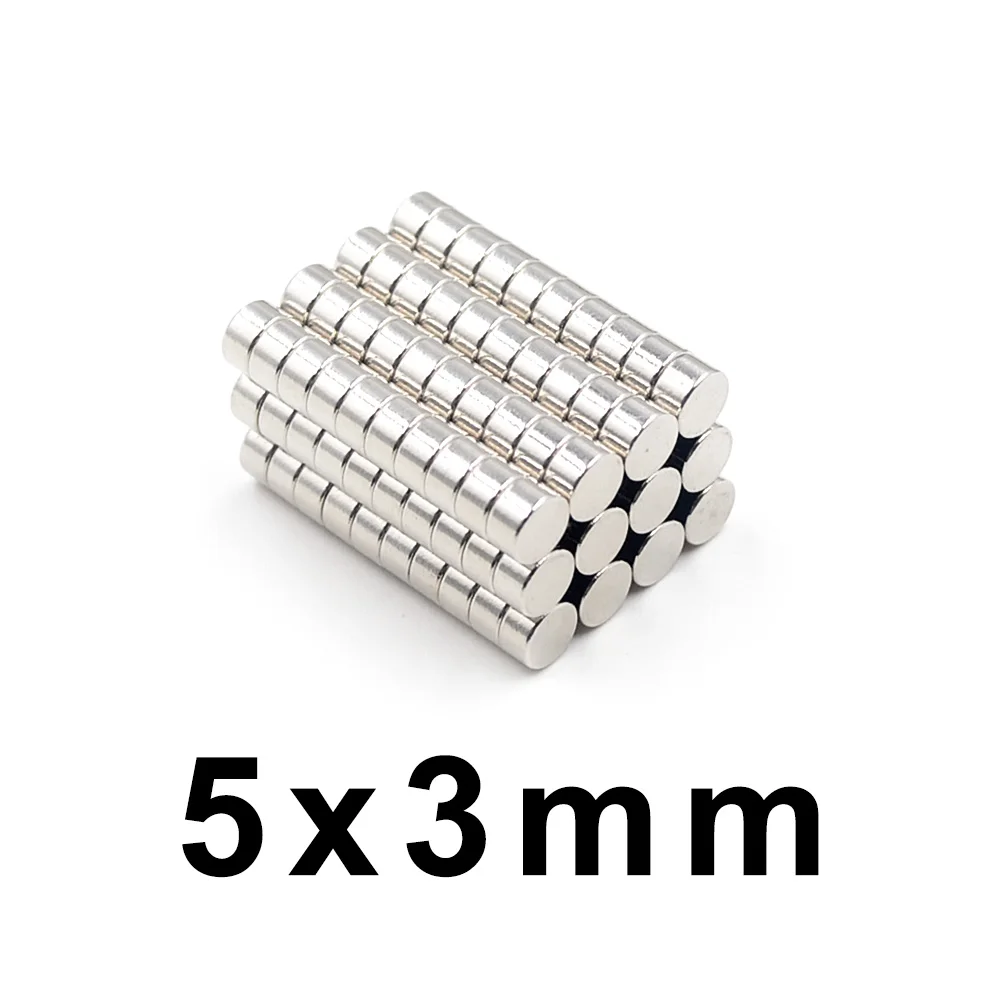 10pcs Round Magnet 8x3mm 10x2mm 12x3mm 6x3mm 10x3mm Neodymium Magnet Permanent NdFeB Super Strong Powerful Magnets