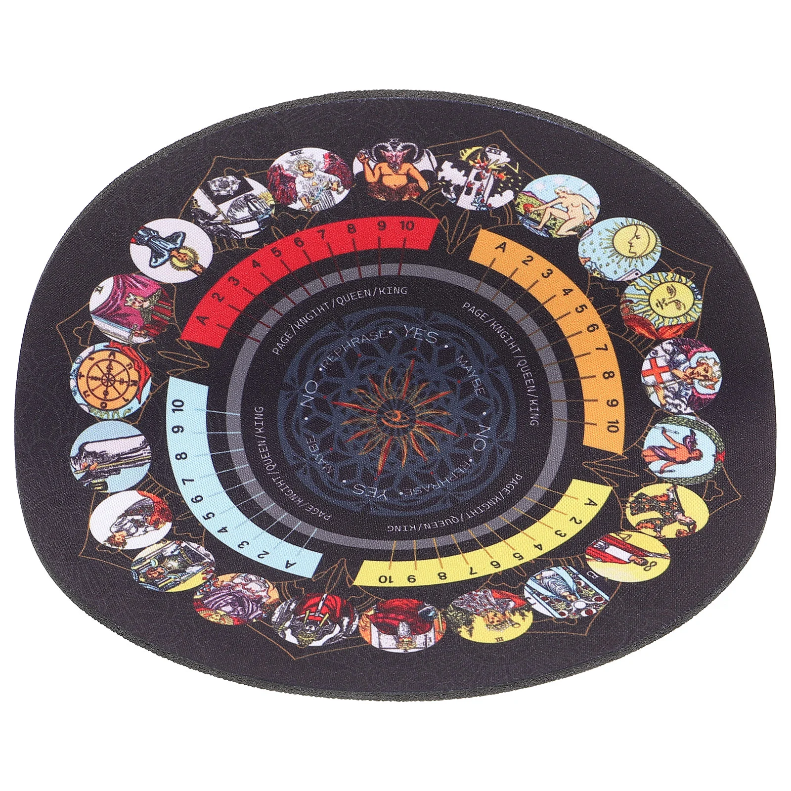 Rubber Pad Divination Tarot Desk Protector Table Mat Board Card Decors Tablecloth For Home