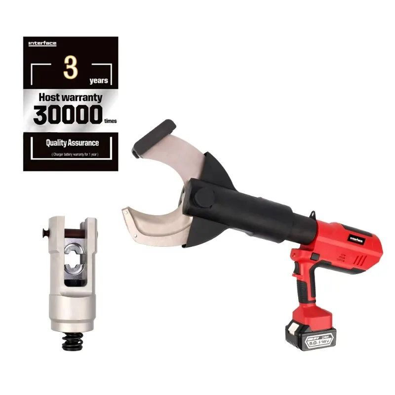 

250kN 2in1 Portable Rechargeable Battery Powered Hydraulic Multifunctional Tool for Crimping & Cutting Hand-Grip Type