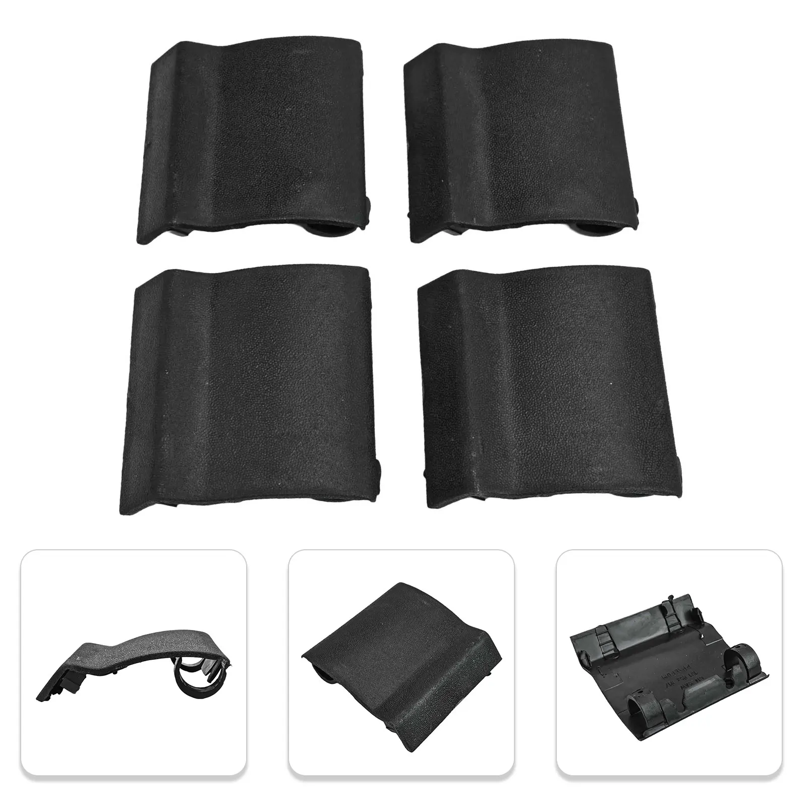 4 Sill Side Skirt Jacking Point Covers for Golf For Mk2 For Jetta For GTI Direct Installation Replacement Parts
