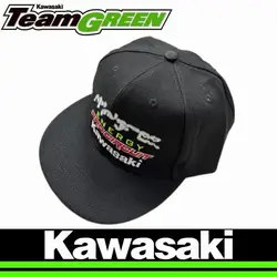 Kawasaki Fashion Baseball Cap Embroidered Snapback Flat Cap Adorable Sun Caps Fishing Hat for Unisex Teens Bill Hip Hop Hats