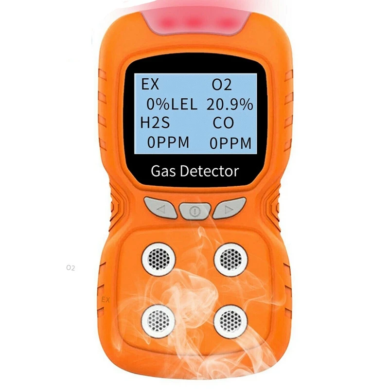 Detector de Gás co H2s o2 Monitor Analisador Vazamento Detector de Vazamento de Gás Portátil Plt840 em