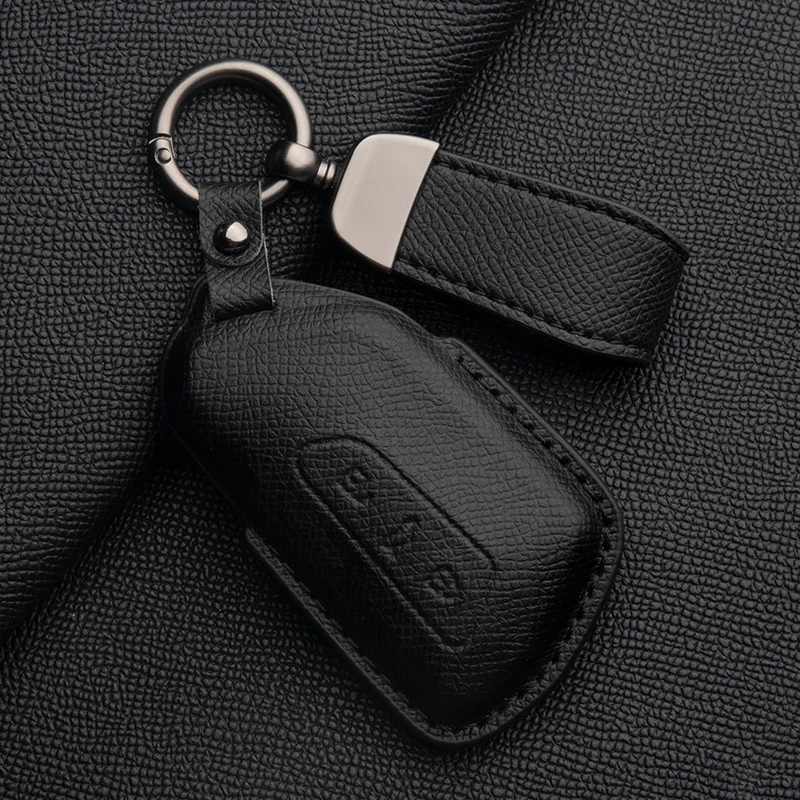 

Suitable For Volkswagen ID3 Golf Teramont Talagon Tavendor Simple Style Handmade Leather Car Remote Key Case Cover