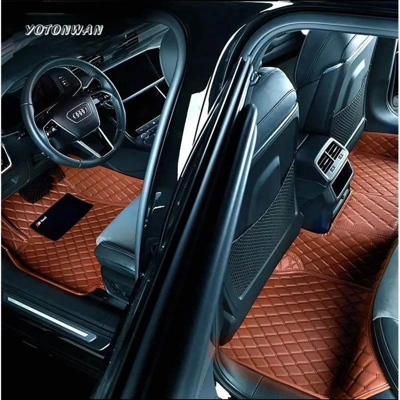 5D Custom Leather Diamond Car Mat For Buick All Model Envision GL8 Hideo Regal Lacrosse Ang Cora Auto Accessories Carpet Cover