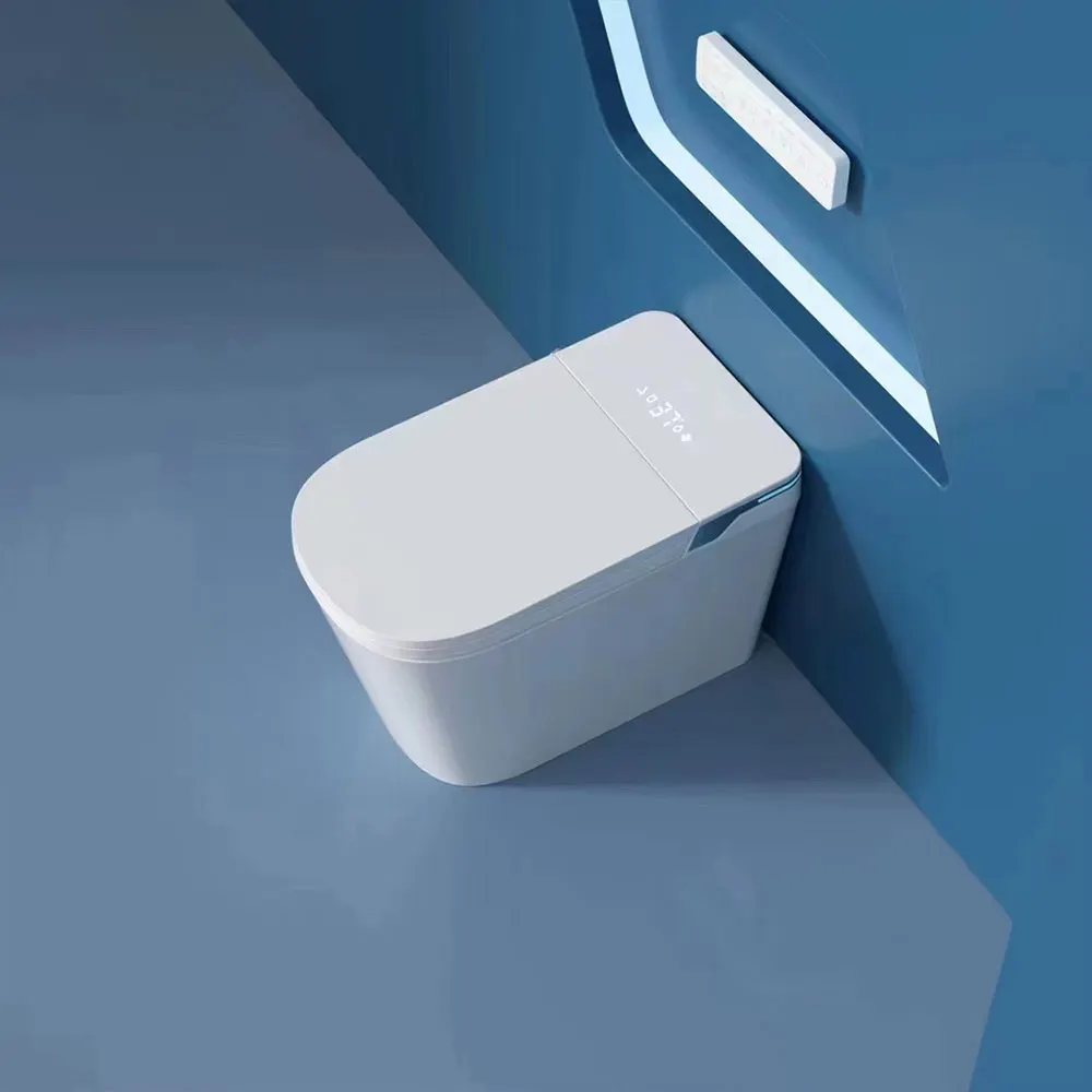 

2025 Fashion Automatic Induction High-End Hotel Smart Toilet Flush Wc Bathroom Ceramic Smart Toilet