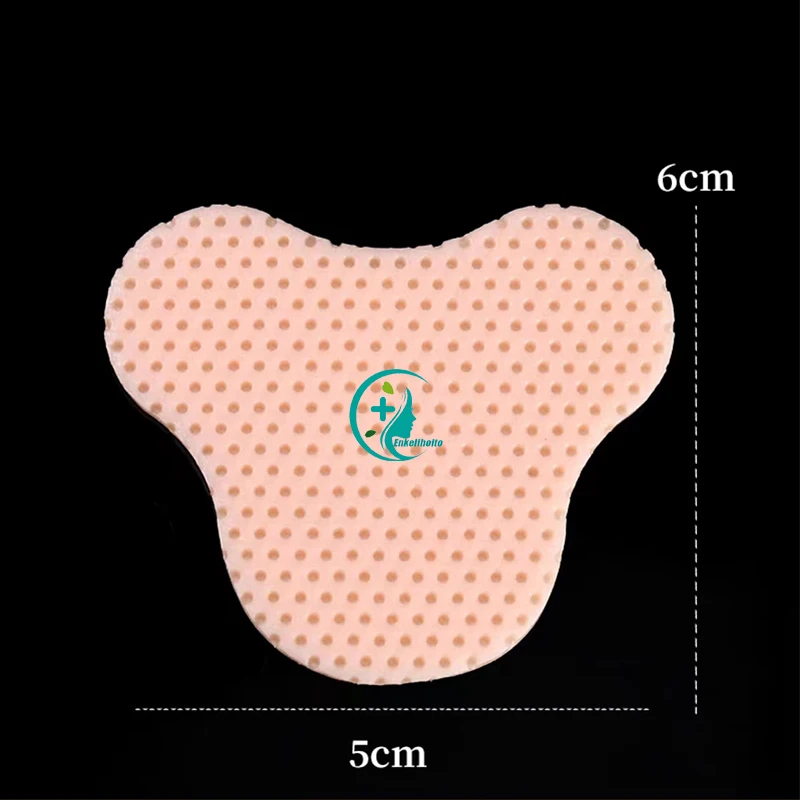 Nariz abrangente tala para cirurgia rinoplastia Shaping, pele branca, placa termoplástica de baixa temperatura, tala de nariz torto após