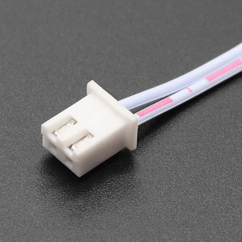 10Pcs XH2.54 XH2.54mm 2P/3/4/5/6/7/8/9/10/12 Pin Female Plug Terminal Cable JST Wire Connector Single/Double Head Red White Line