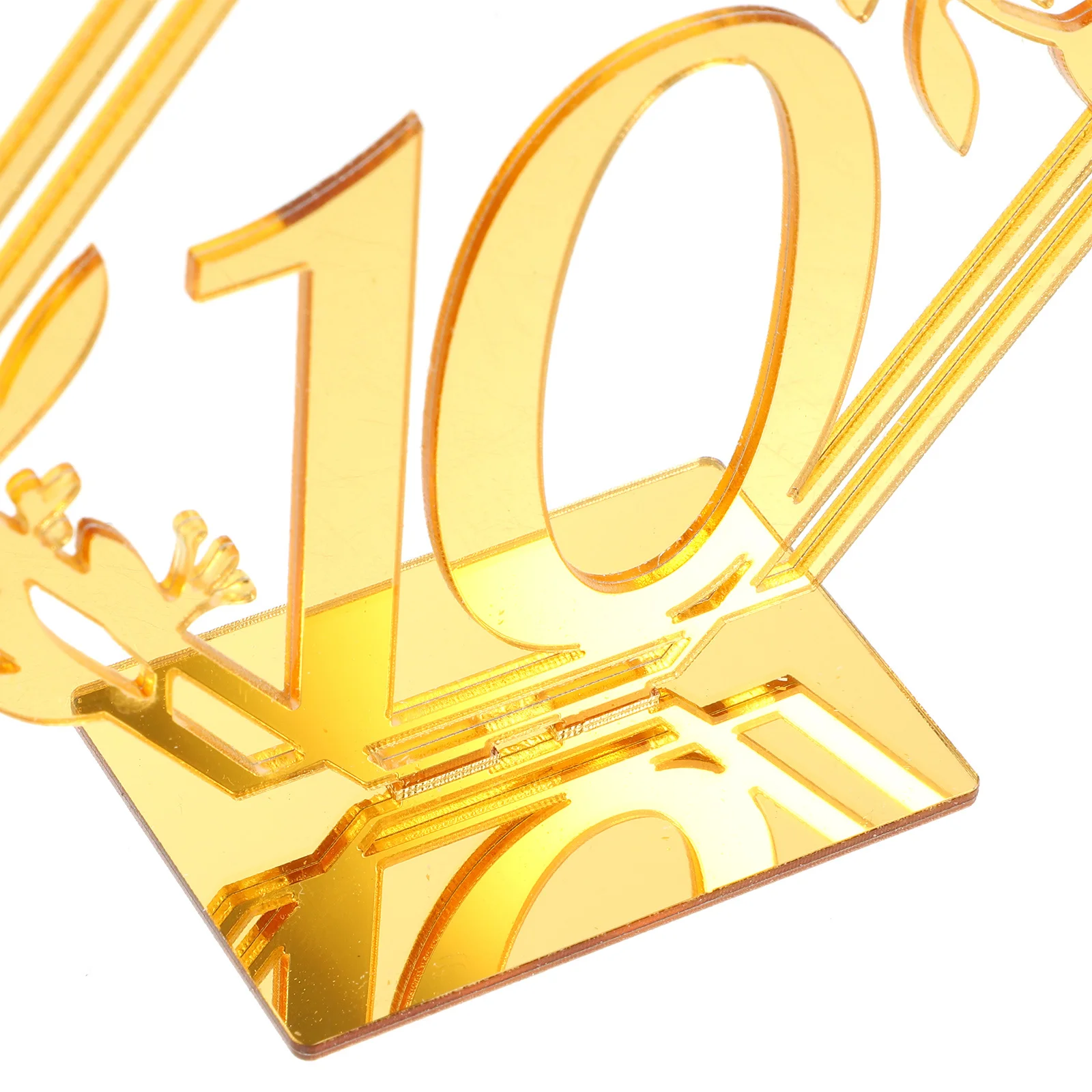 

10Pcs Acrylic Table Sign Numbered Seats for Wedding Reception Reserved Signs Banquet Decorative Table Accessories Supplies